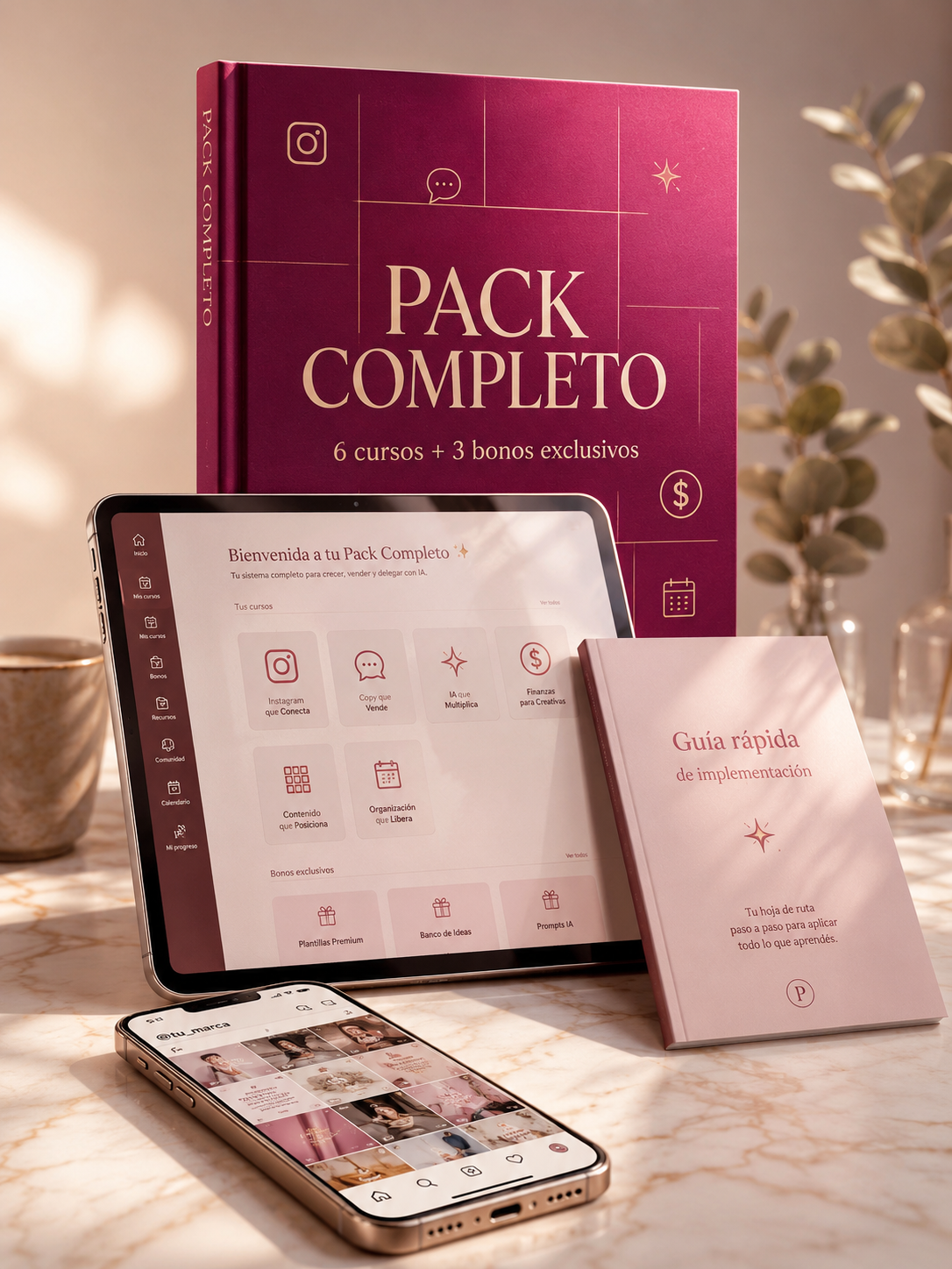 Profesional Digital — Pack Completo (6 Cursos + 3 Bonos)